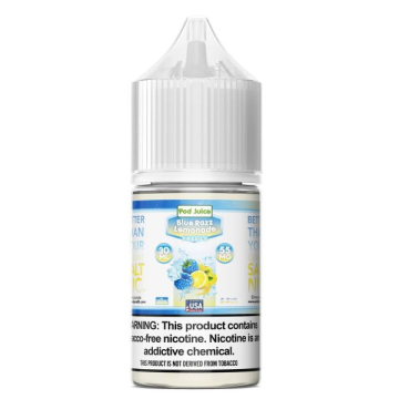 Pod Juice Blue Razz Lemonade Freeze Salt - (30mL)