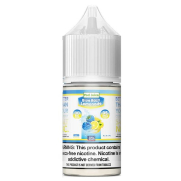 Pod Juice Blue Razz Lemonade Salt - (30mL)