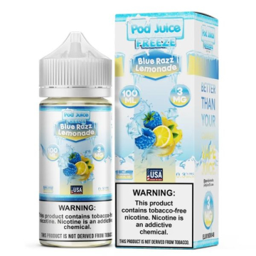 Pod Juice Freeze Blue Razz Lemonade - (100mL)