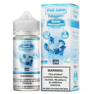 Pod Juice Freeze Jewel Mint Sapphire - (100mL)