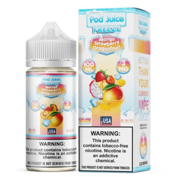 Pod Juice Freeze Mango Strawberry Dragonfruit - (100mL)