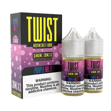 Purple No.1 Nic Salt by Twist E-liquids - ( 2 Pack)