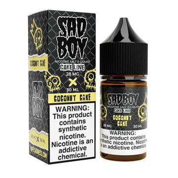 NTN Coconut Cake Nic Salt by Sad Boy - (30mL)