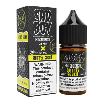 TFN Butter Cookie Nic Salt by Sadboy - (30mL)