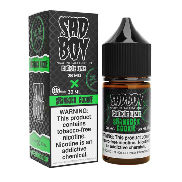 TFN Shamrock Cookie Nic Salt by Sadboy - (30mL)