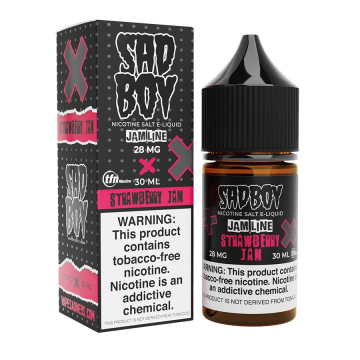 TFN Strawberry Jam Nic Salt by Sadboy - (30mL)