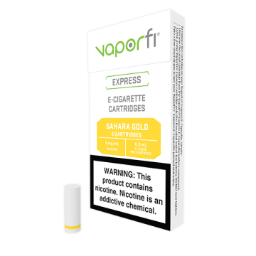 VaporFi Sahara Gold E-Cig Tobacco Cartridges (5 Pack)