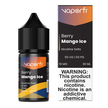 VaporFi Tropical Ice Mango Berry Menthol Nic Salts (30ML) 