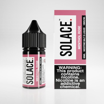 Menthol Rose Nic Salt by Solace Vapor (30mL)