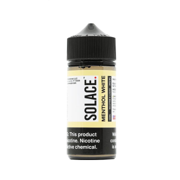 Menthol White by Solace Vapor (100mL)