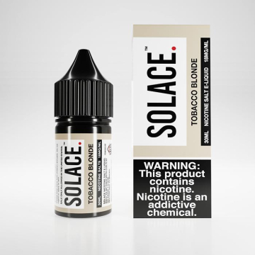 Tobacco Blonde Nic Salt by Solace Vapor (30mL)