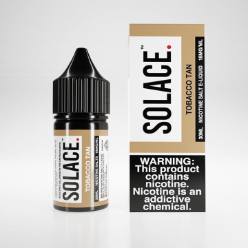 Tobacco Tan Nic Salt by Solace Vapor (30mL)