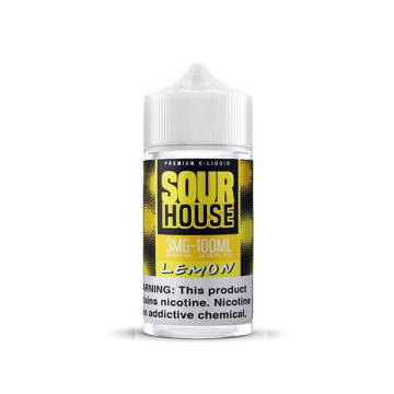Sour Lemon E-liquid by Sour House - (100mL)