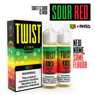 Sour Red by Twist E-liquids - ( 2 Pack)