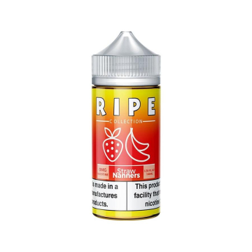 Straw Nanners E-liquid by Ripe - (100mL)