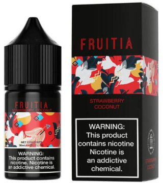 Strawberry Coconut Refresher Nic Salt by Fruitia - (30mL)