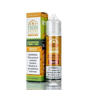 Strawberry Farm Cake E-Liquid by Fresh Farm (60mL)