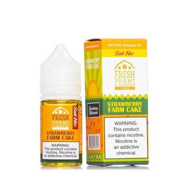 Strawberry Farm Cake Salt E-Liquid by Fresh Farm (30mL)