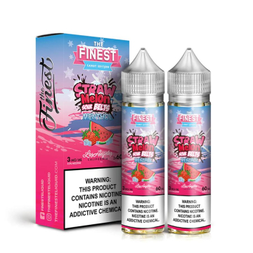 Strawmelon Sour Menthol E-liquid by The Finest - (2 pack)