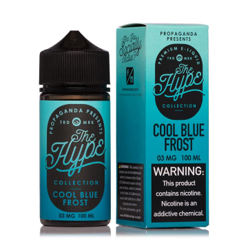The Hype TFN Cool Blue Frost By Propaganda E-liquids - (100 mL)