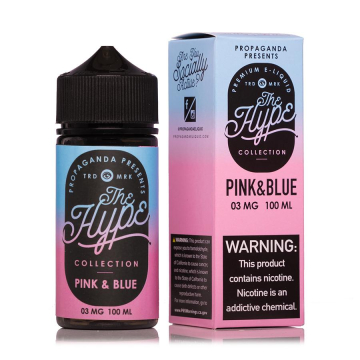 The Hype TFN Pink & Blue by Propaganda E-liquids - (100mL)