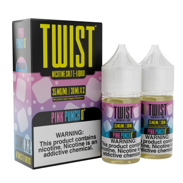 Pink Punch 0° Nic Salt by Twist E-liquids - ( 2 Pack)