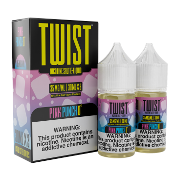 Pink Punch 0° Nic Salt by Twist E-liquids - ( 2 Pack)