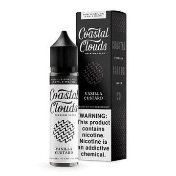 Vanilla Custard Synthetic E-liquid by Coastal Clouds - (60mL)