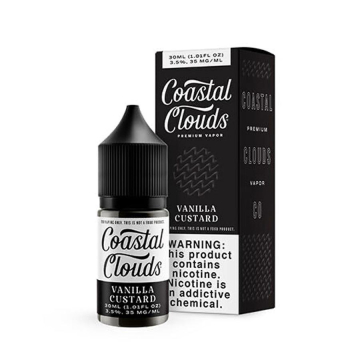 Vanilla Custard Nic Salt by Coastal Clouds - (30mL)