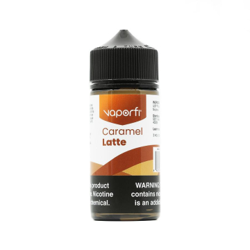 100mL Caramel Latte Vape Juice Bottle