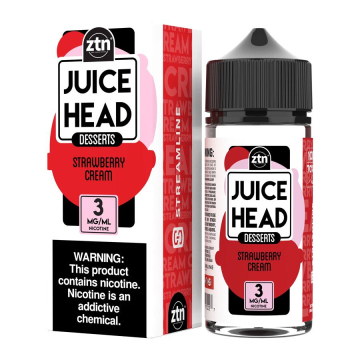 ZTN Strawberry Cream E-liquid by Juice Head - (100mL)