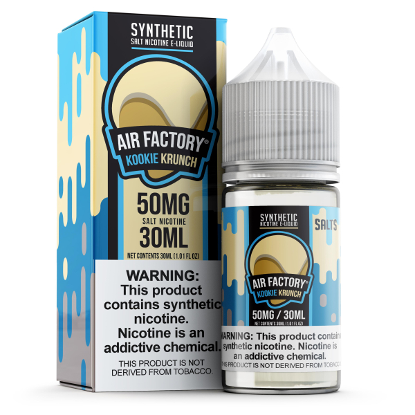 NTN Kookie Krunch Nic Salt by Air Factory - (30 mL)