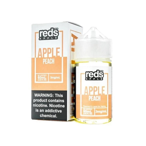 Apple Peach E-liquid by Red's Apple - (60mL) Apple Peach E-liquid by Red's Apple - (60mL)