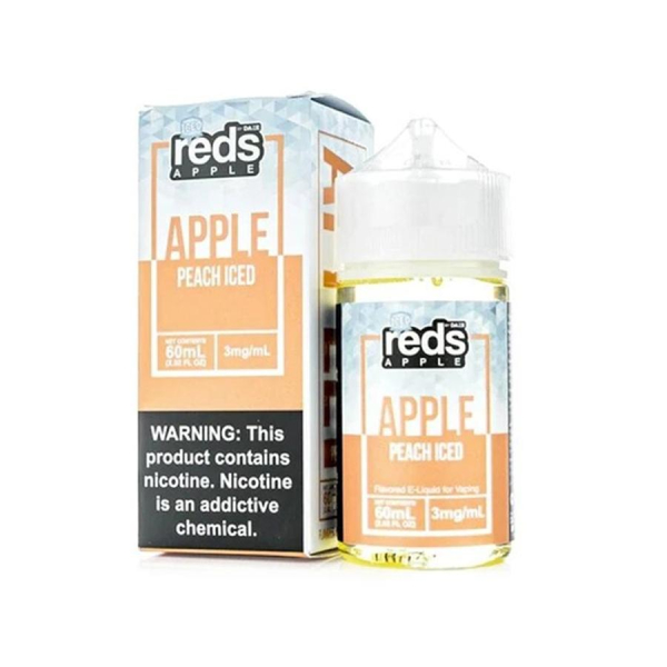 Apple Peach Iced E-liquid by Red's Apple - (60mL) Apple Peach Iced E-liquid by Red's Apple - (60mL)