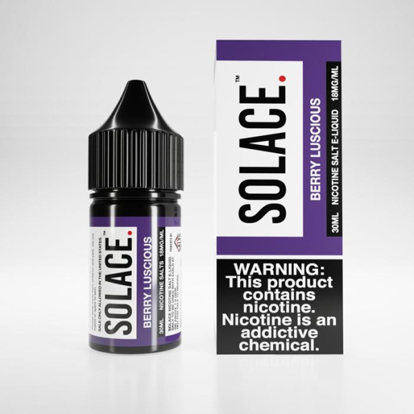 Berry Luscious Nic Salt by Solace Vapor (30mL) Berry Luscious Nic Salt by Solace Vapor (30mL)