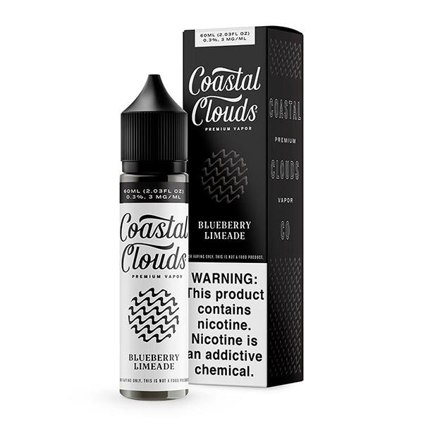 Blueberry Limeade E-liquid by Coastal Clouds - (60mL) Blueberry Limeade E-liquid by Coastal Clouds - (60mL)
