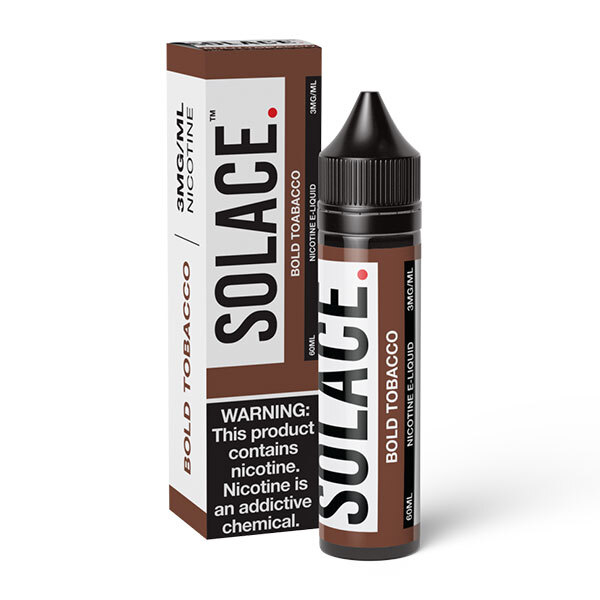 Solace Vapor Bold Tobacco E-Liquid (60mL)