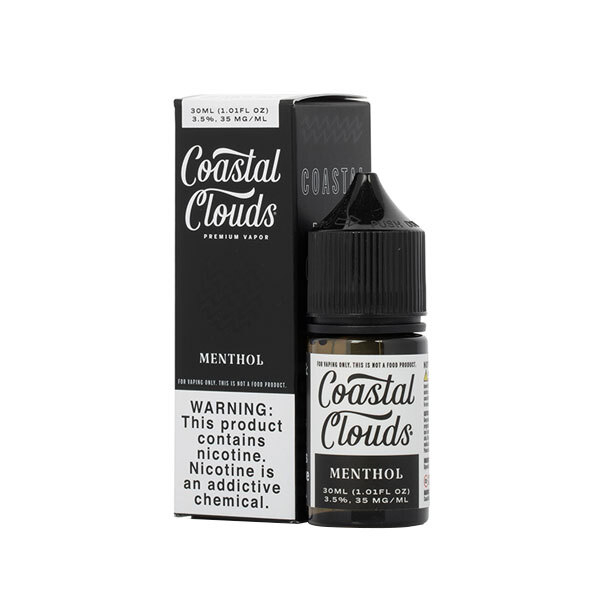 Menthol Nic Salt by Coastal Clouds - (30 mL)