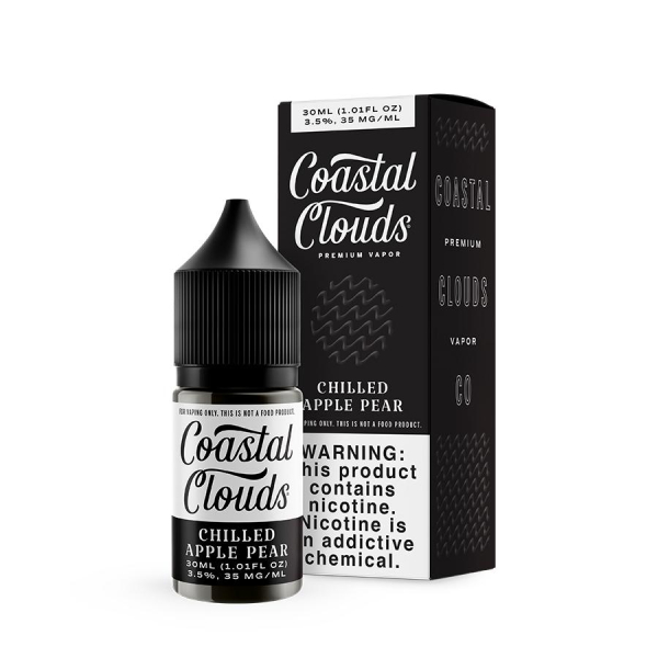 Chilled Apple Pear Nic Salt by Coastal Clouds - (30mL) Chilled Apple Pear Nic Salt by Coastal Clouds - (30mL)