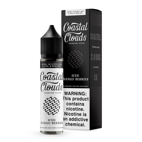Mango Berries Iced E-liquid by Coastal Clouds - (60mL) Mango Berries Iced E-liquid by Coastal Clouds - (60mL)