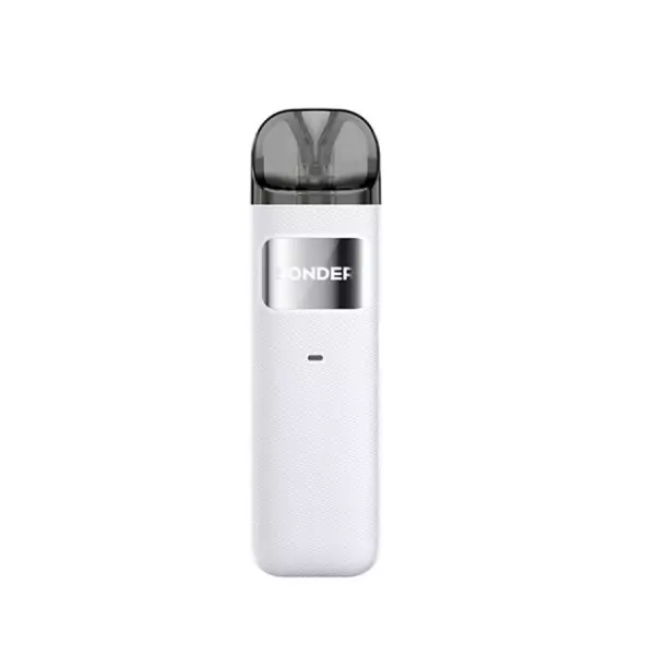 White GeekVape Sonder U with clear-view window