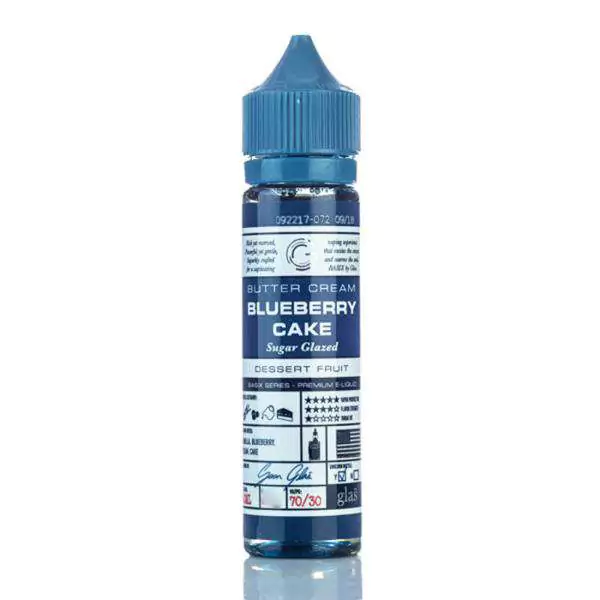 Basix Blueberry Cake E-liquid by Glas - (60mL)