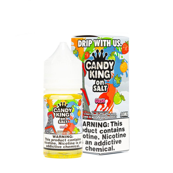 Gush Nic Salt by Candy King on Salt - (30mL) Gush Nic Salt by Candy King on Salt - (30mL)
