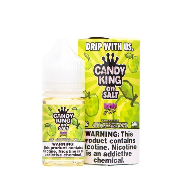 Hard Apple Nic Salt by Candy King on Salt - (30mL) Hard Apple Nic Salt by Candy King on Salt - (30mL)