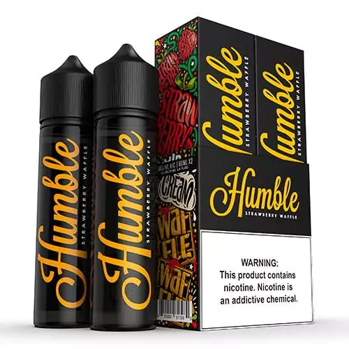 Strawberry Waffle E-Liquid by Humble (120mL)