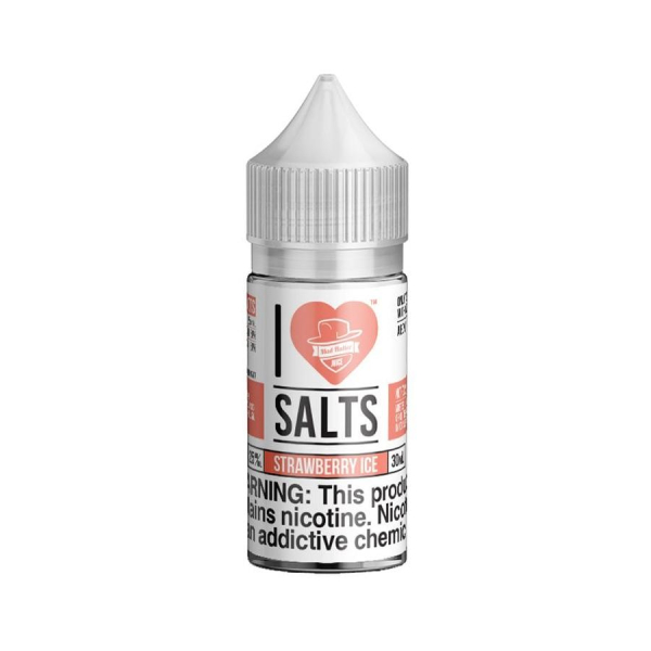 I Love Salts Strawberry Ice E-Liquid by Mad Hatter (30mL)