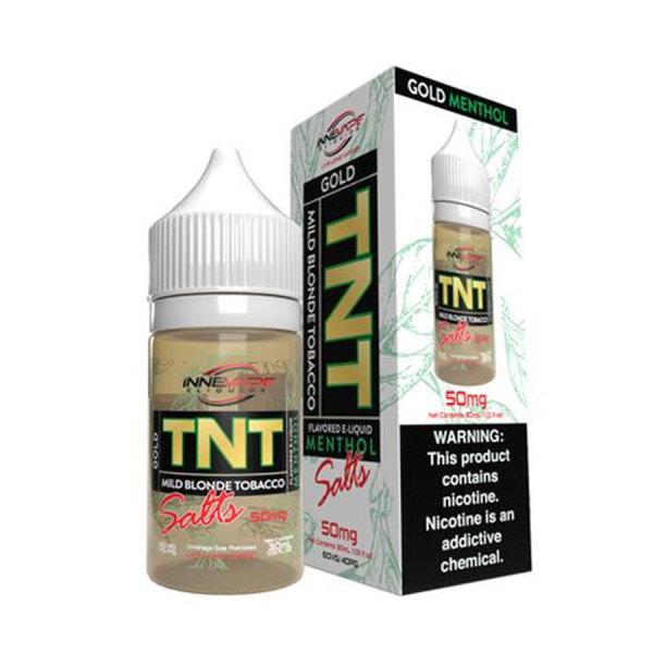 TNT Gold menthol Nic Salt by Innevape E-liquids - (30mL) TNT Gold menthol Nic Salt by Innevape E-liquids - (30mL)