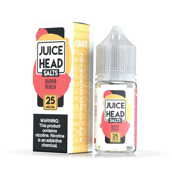 Juice Head Guava Peach Nic Salt - (30mL) Juice Head Guava Peach Nic Salt - (30mL)