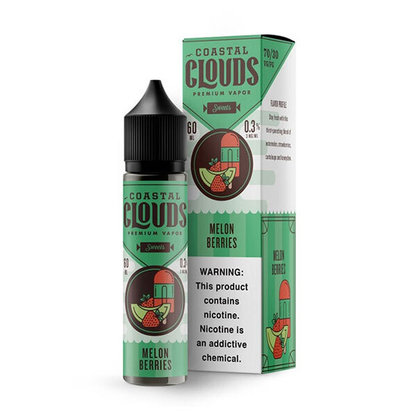   Melon Berries by Costal Cloud E-liquids - (60mL)