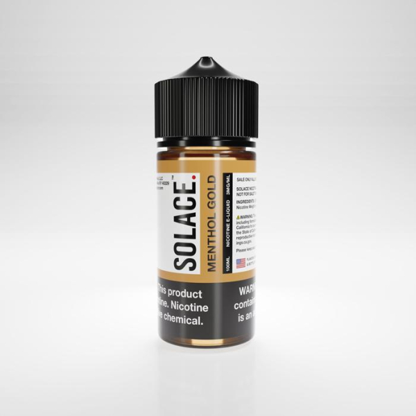 Menthol Gold by Solace Vapor (100mL) Menthol Gold by Solace Vapor (100mL)